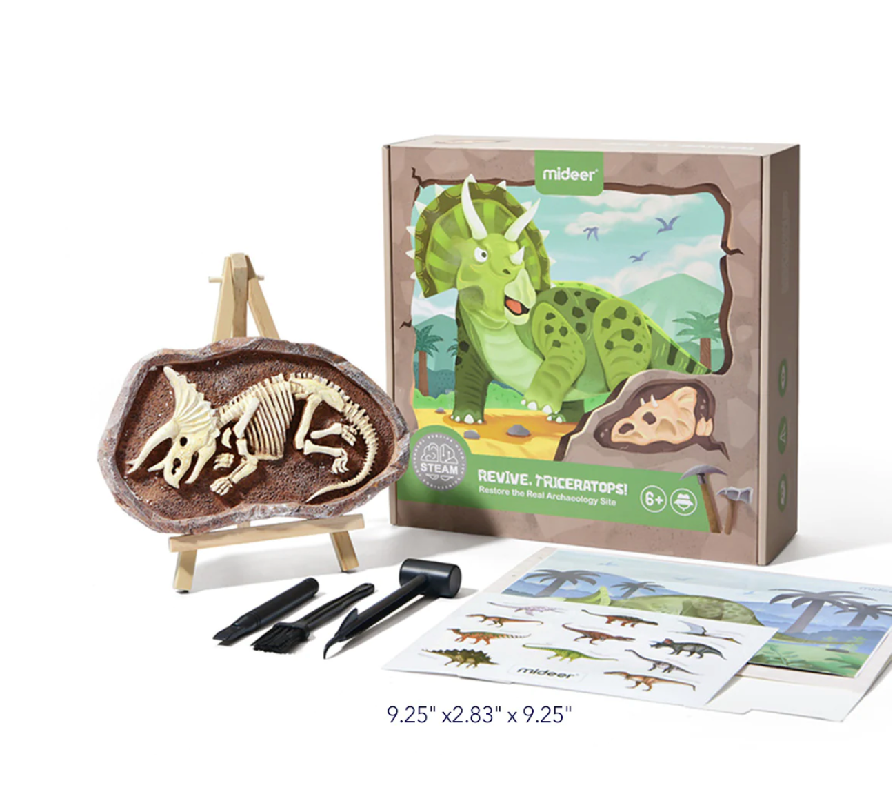 Triceratops Dino Fossil Dig Kit
