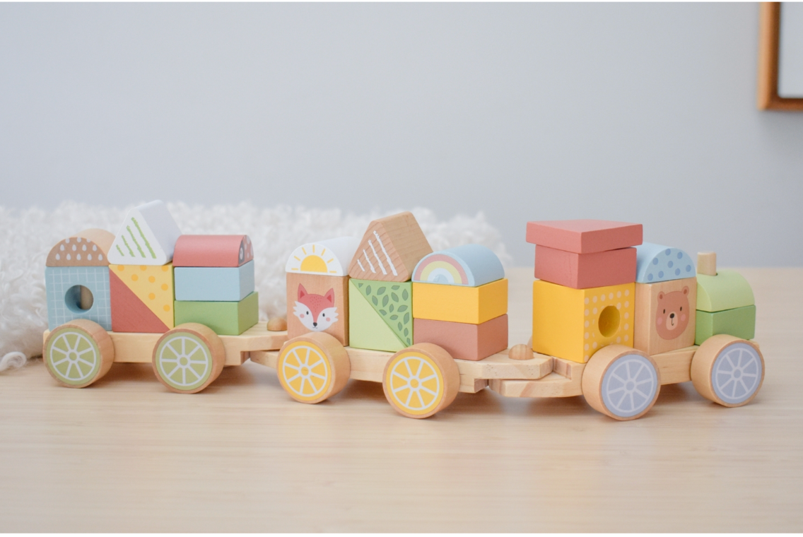 Stacking Blocks Train