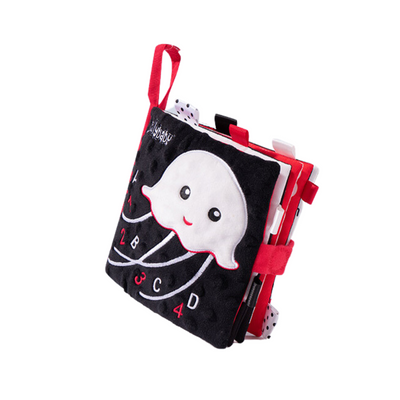 Black, White and Red Infant Book