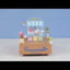 Big Ear Dog Dessert Station - Fao Schwartz Theme Tune - Premium Wooden Music box