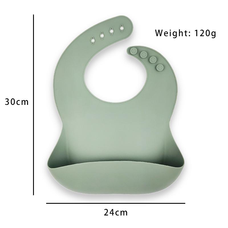 Platinum Silicone Bib - Ether Star