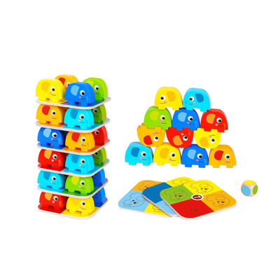 Tooky-Toy-Elephant-Stacking-Game