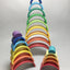 Prism Play Superior Beechwood - 10 Piece Large Wooden Rainbow Stacker