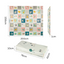 2m*1.5m*1cm - Foldable Baby Play Mat with Carry Bag - Hill&ABC Double Sides - (Thickness 1CM) - Waterproof Indoor Outdoor Use