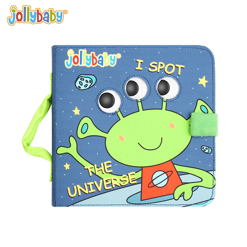 Jollybaby Cloth Activity Book - I Spot the Universe - 22 Pages