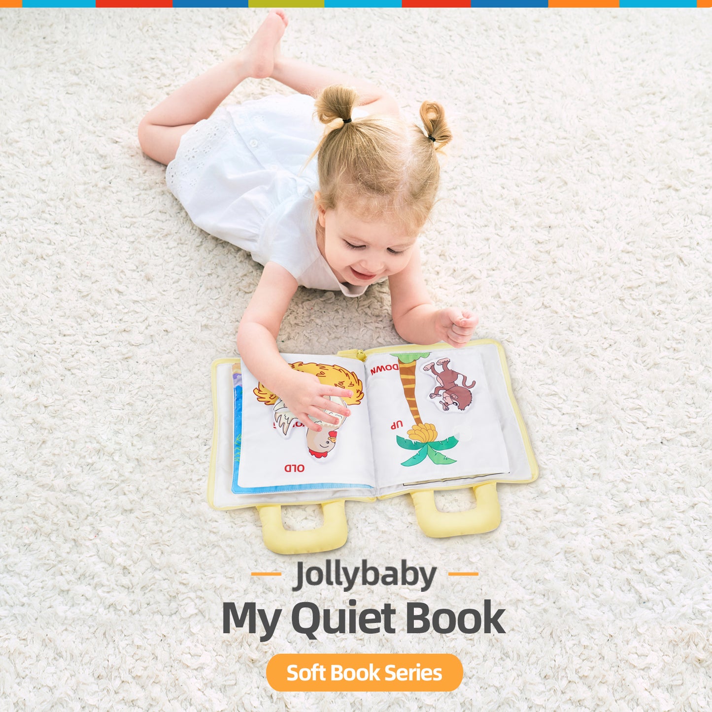 Jollybaby Quiet Book - My Opposite Book