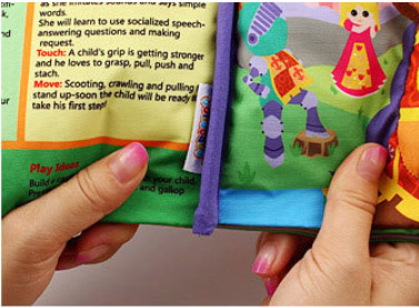 Jollybaby  Crinkly books- Pony