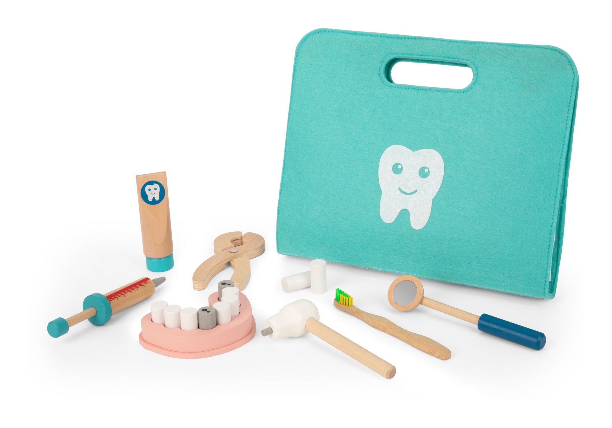TOOKY TOY Wooden Dentist Toy Set