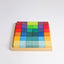 Wooden Rainbow Building Blocks Cubic Mosaic 36 pcs
