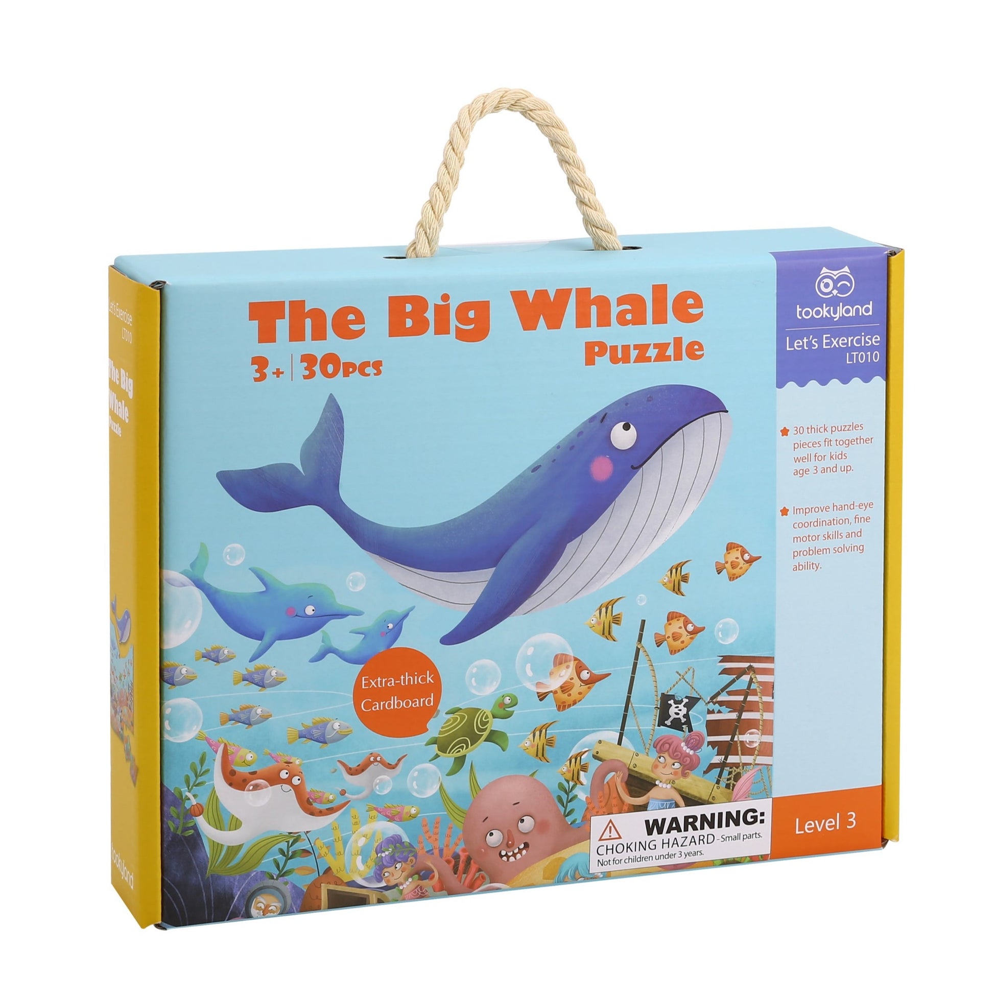 Tookyland Puzzle The Big Whale 30pc box