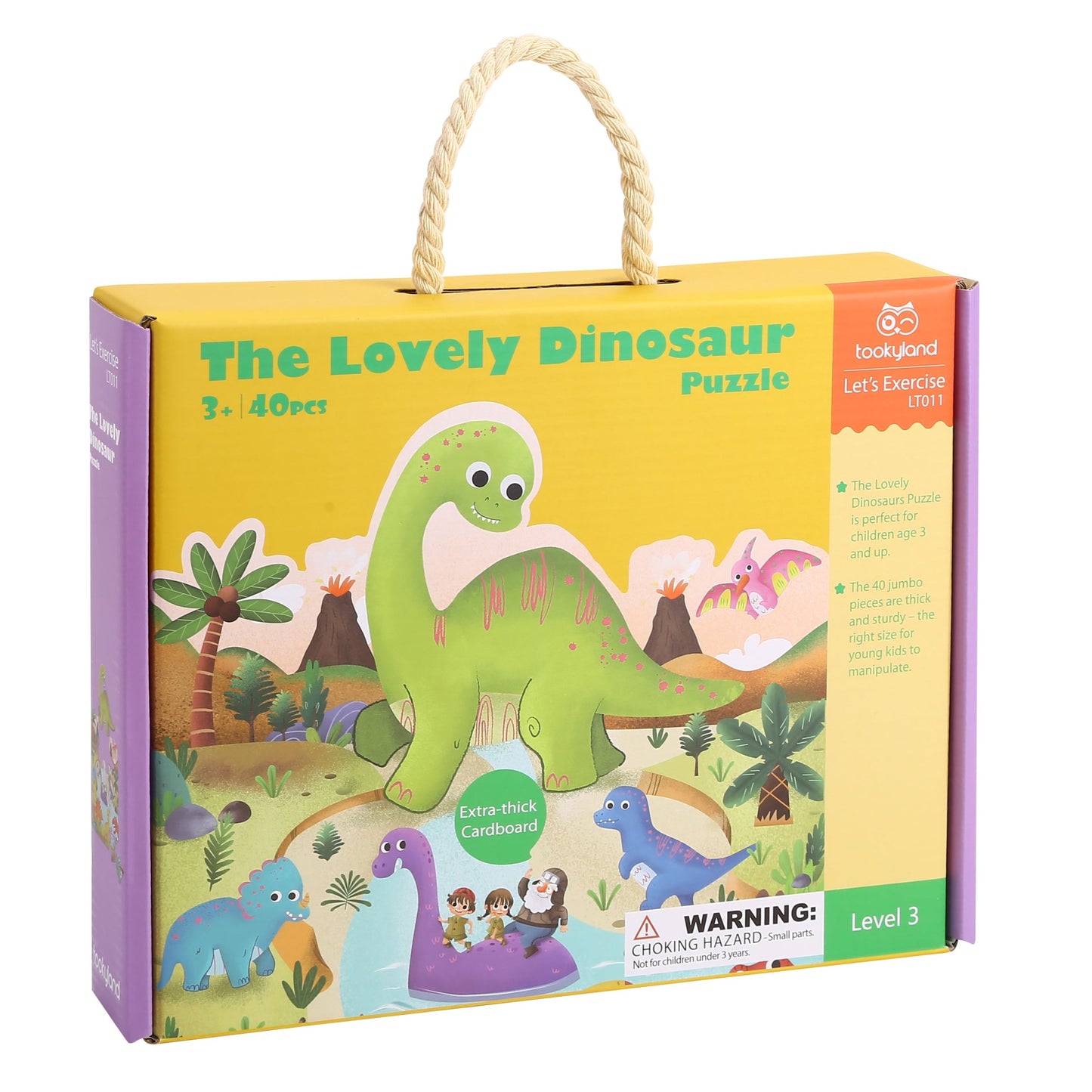 Tookyland The Lovely Dinosaur Puzzle box