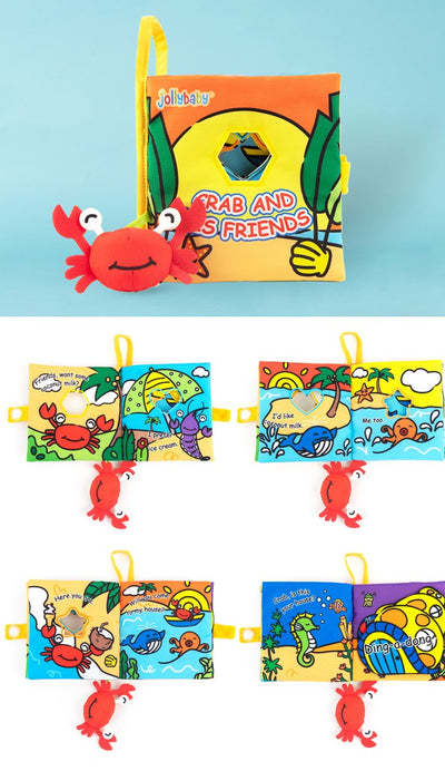 Jollybaby-Soft-Activity-Book-with-Tethered-Toy-Crab