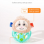 Jollybaby Baby Animal Soft Rattle Toy Plush & Silicon - Slot Hedgehog Koala