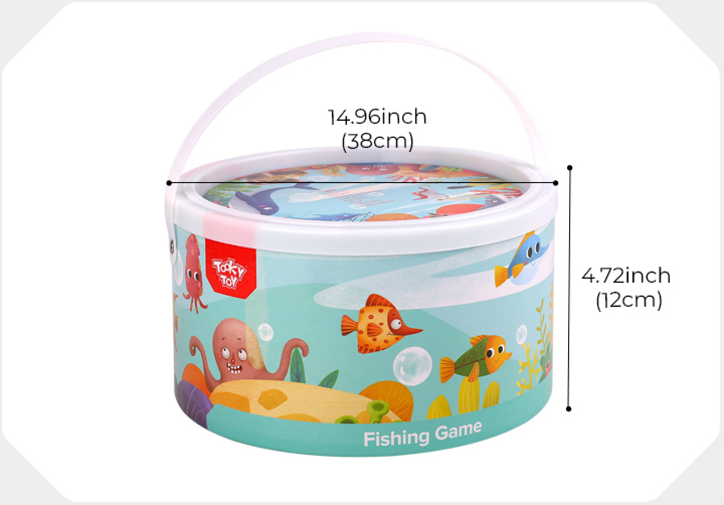 Tooky Toy Magnetic Fishing Toy Game