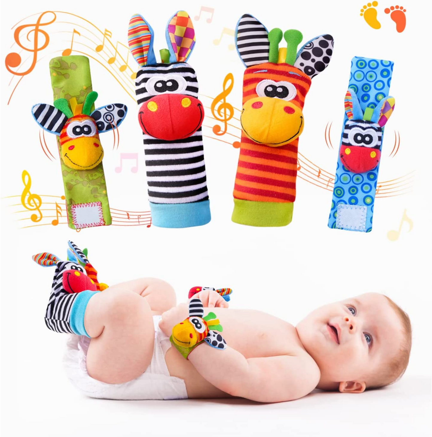 Baby wrist best sale toys