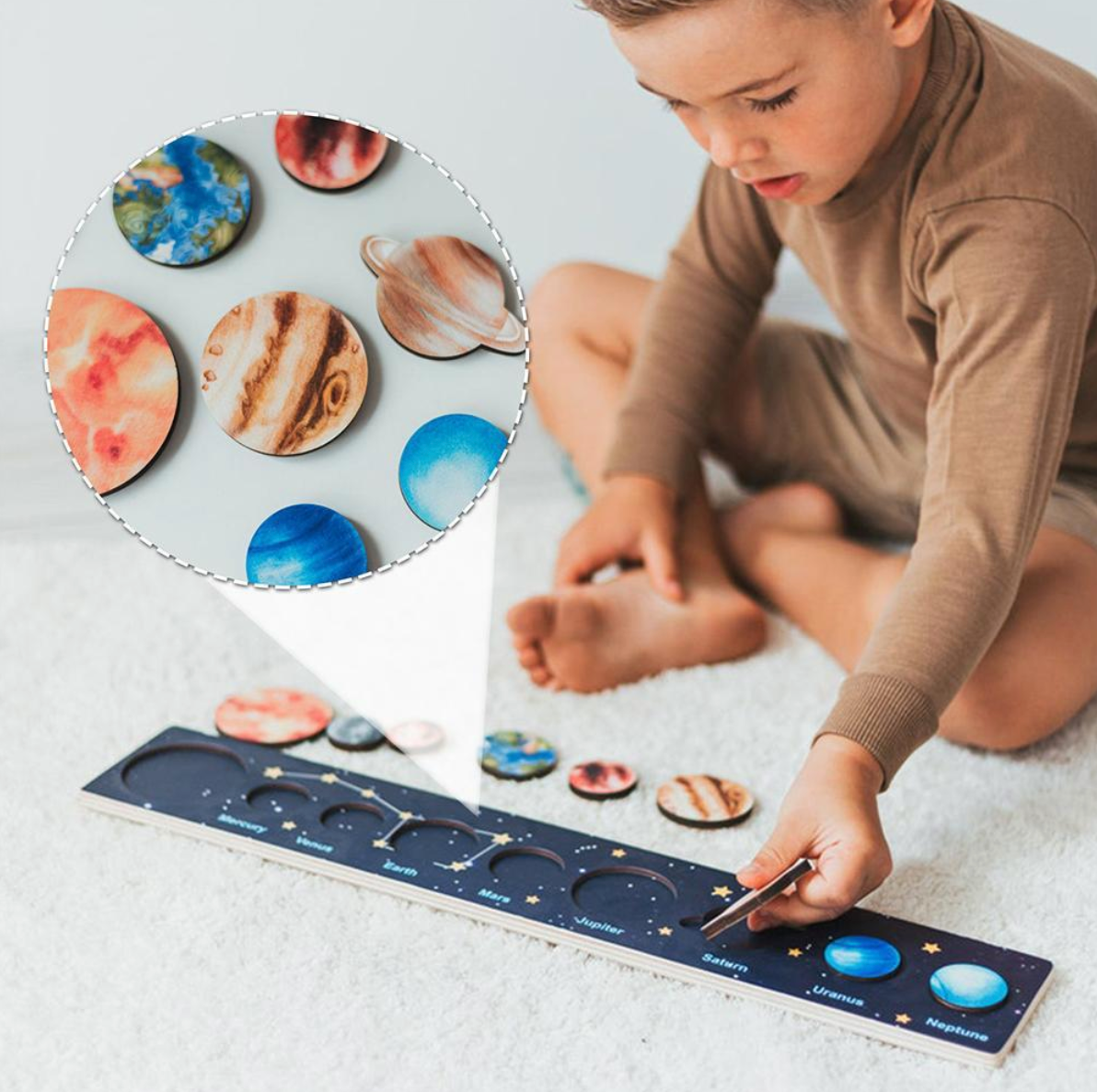 Solar-System-Wooden-puzzle