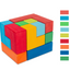 Prism Play Basswood Rainbow Corner-Square Block with Tray