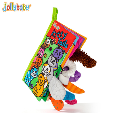 Jollybaby Animals Stereoscopic Tails Cloth Book-Kitty