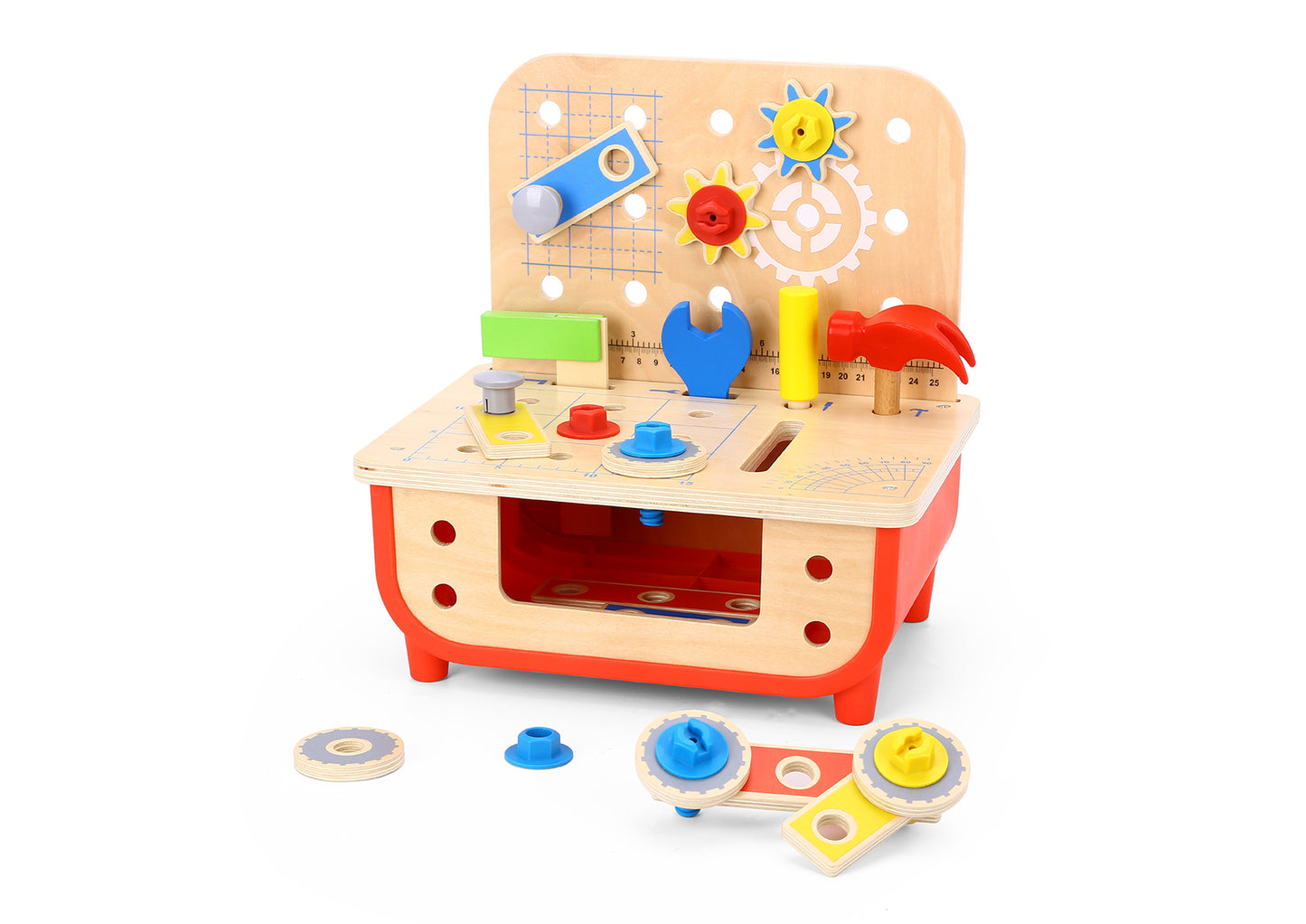 Tooky Toys Work BenchTooky Toys Wooden Work Bench