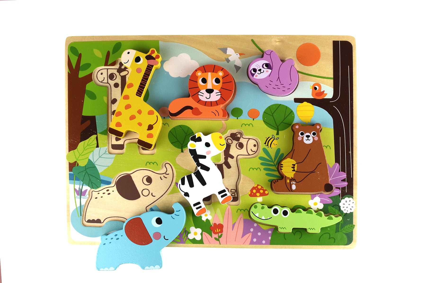 TOOKY TOY CHUNKY PUZZLE - ANIMAL