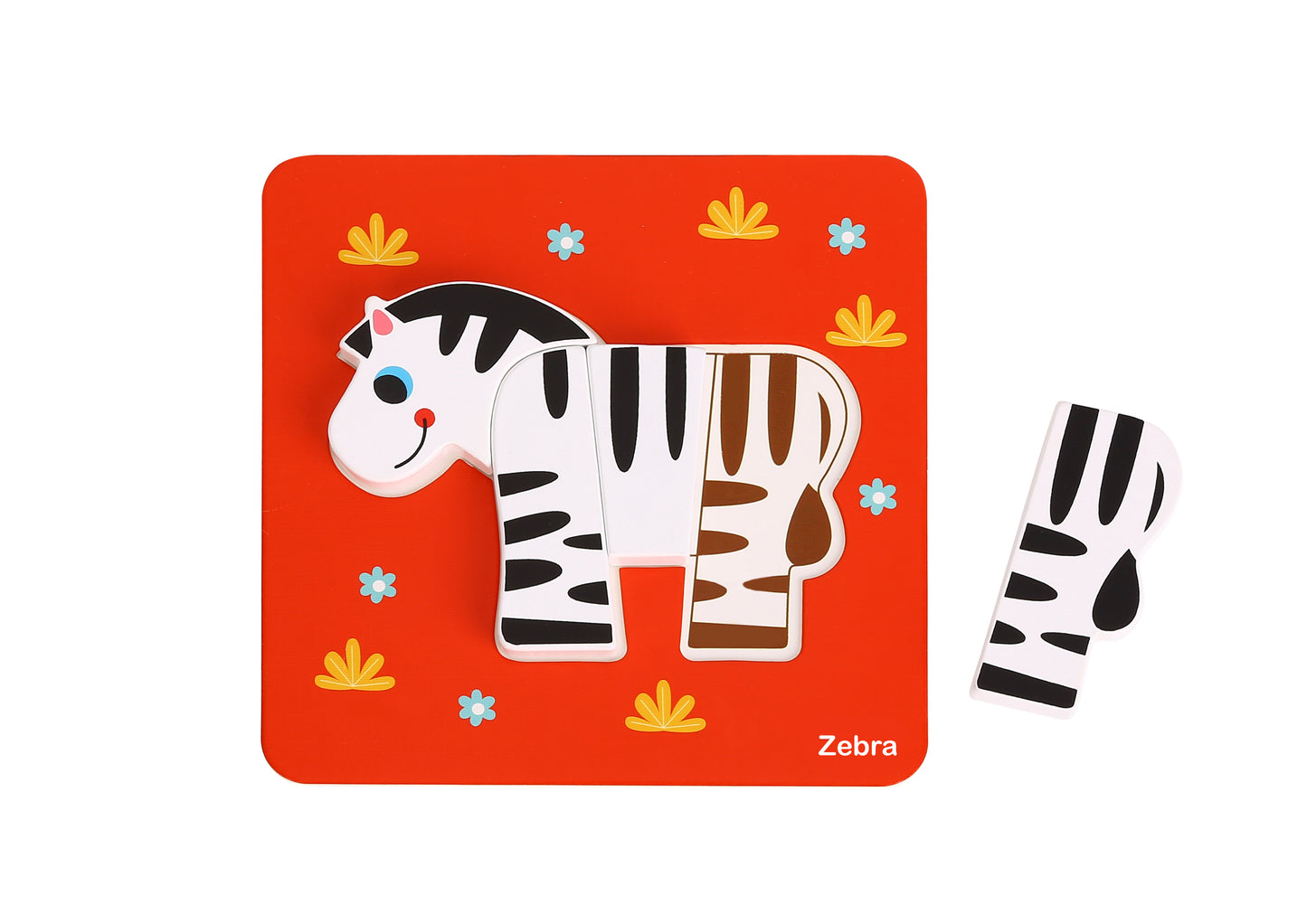 Tooky Toy 6 in 1 Animal Puzzle（6 Puzzles Set）