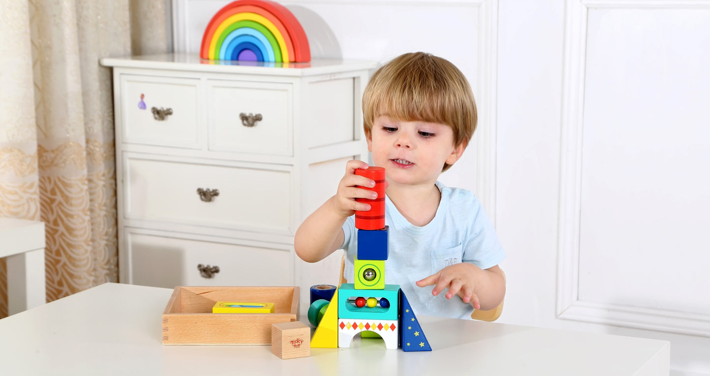 Tooky Toy Multifunction Wooden Block