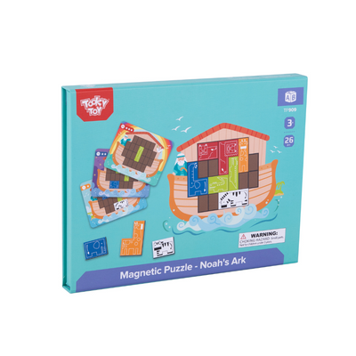 TOOKY TOY Magnetic Puzzle Noah's Ark Age 3+