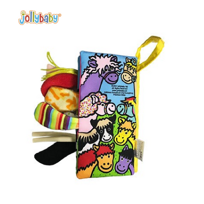Jollybaby-Animals-Stereoscopic-Tails-Cloth-Book-Pony-Tail